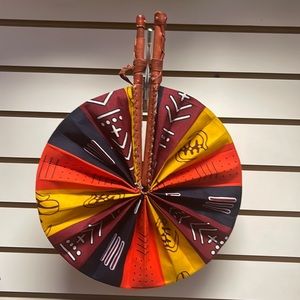 African Print Fan